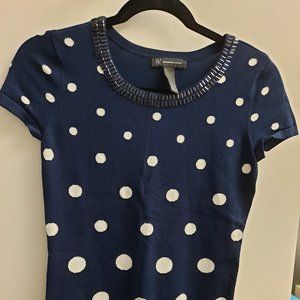 INC Macy's Polka Dot Shirt Small